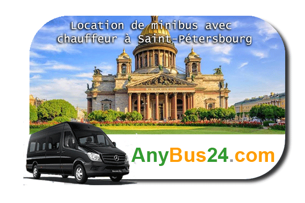 Louer un minibus avec chauffeur à Saint-Pétersbourg