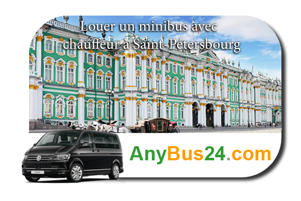 Location de minibus avec chauffeur à Saint-Pétersbourg