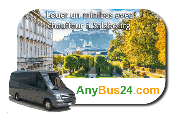 Location de minibus avec chauffeur à Salzbourg