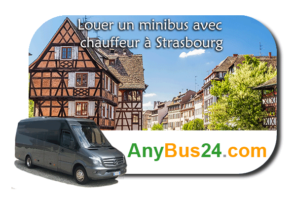 Location de minibus avec chauffeur à Strasbourg