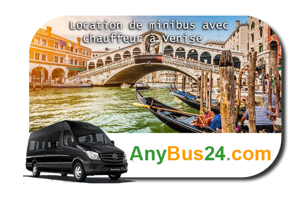 Louer un minibus avec chauffeur à Venise