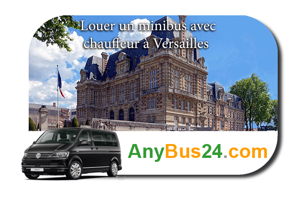 Location de minibus avec chauffeur à Versailles