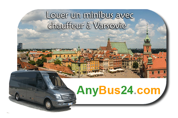 Location de minibus avec chauffeur à Varsovie