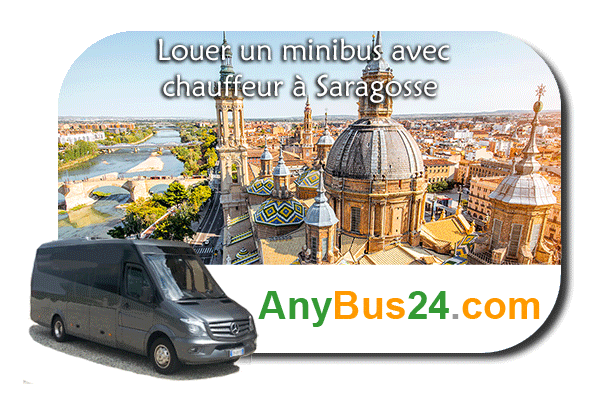 Location de minibus avec chauffeur à Saragosse