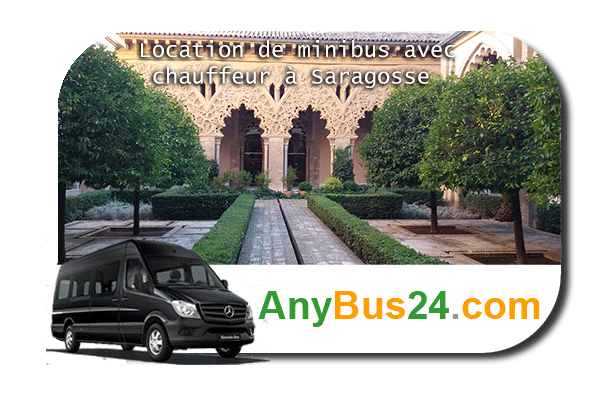 Louer un minibus avec chauffeur à Saragosse