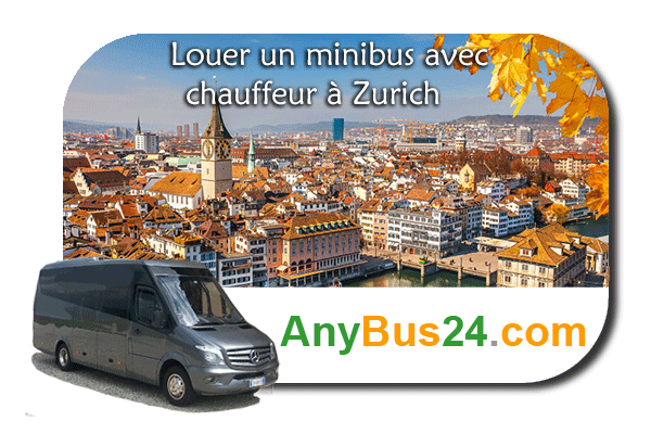 Location de minibus avec chauffeur à Zurich
