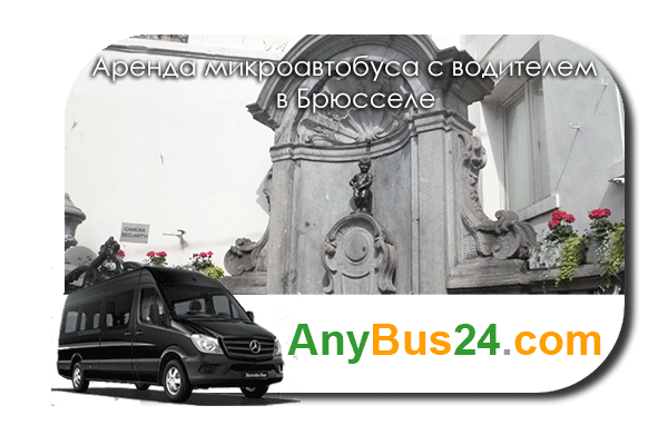 Аренда микроавтобуса с водителем в Брюсселе