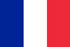 The flag of France